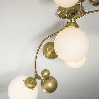 Sprig Sprig Semi-Flush in Soft Gold