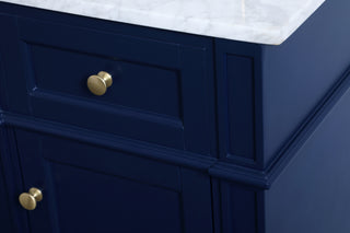 Park Avenue Single Bathroom Vanity in blue