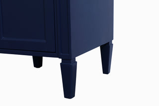 Park Avenue Single Bathroom Vanity in blue