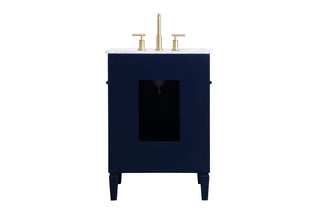 Park Avenue Single Bathroom Vanity in blue