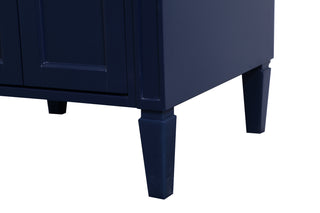 Park Avenue Single Bathroom Vanity in blue