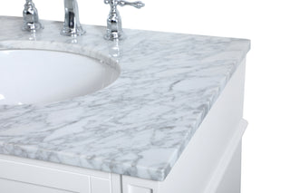 Park Avenue Single Bathroom Vanity in White