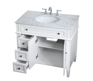 Williams Single Bathroom Vanity in White