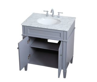 Williams Single Bathroom Vanity in Grey