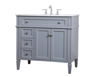 Park Avenue Single Bathroom Vanity in Grey