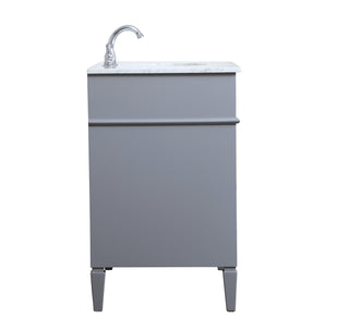 Park Avenue Single Bathroom Vanity in Grey