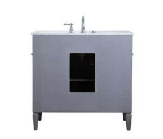 Park Avenue Single Bathroom Vanity in Grey