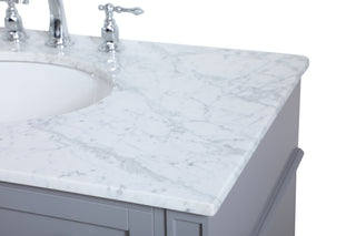 Park Avenue Single Bathroom Vanity in Grey