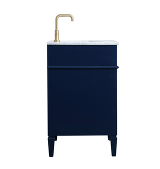 Park Avenue Single Bathroom Vanity in blue