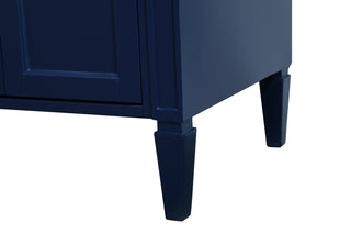 Park Avenue Single Bathroom Vanity in blue
