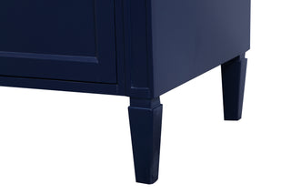 Park Avenue Single Bathroom Vanity in blue