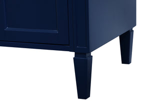 Park Avenue Single Bathroom Vanity in blue