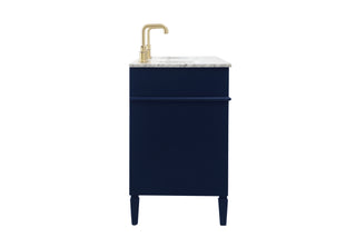 Park Avenue Double Bathroom Vanity in blue