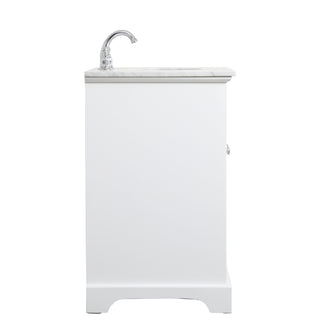 Americana Single Bathroom Vanity in white