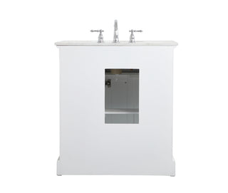 Americana Single Bathroom Vanity in white