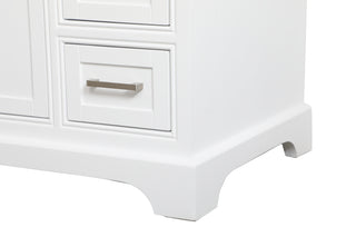 Americana Single Bathroom Vanity in white