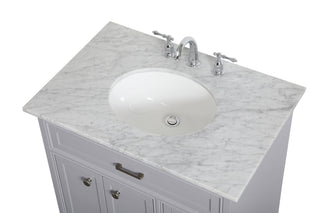 Americana Single Bathroom Vanity in grey