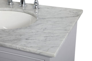 Americana Single Bathroom Vanity in grey