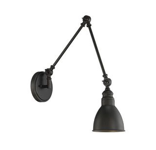 Dakota One Light Wall Sconce in Matte Black