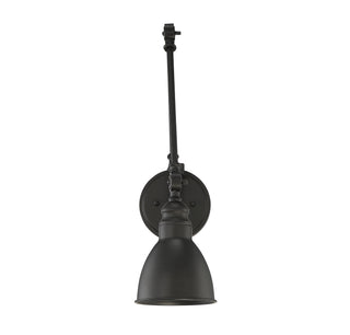 Dakota One Light Wall Sconce in Matte Black