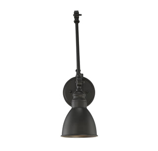 Dakota One Light Wall Sconce in Matte Black