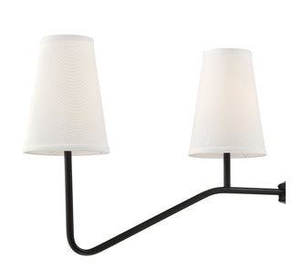 Mchan Four Light Linear Chandelier in Oil Rubbed Bronze