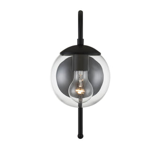 Moutd One Light Outdoor Wall Lantern in Matte Black