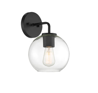 Moutd One Light Outdoor Wall Lantern in Matte Black