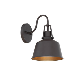 Moutd One Light Outdoor Wall Lantern in Oil Rubbed Bronze