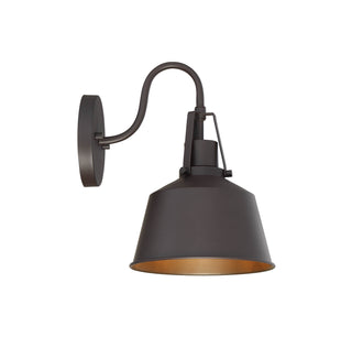 Moutd One Light Outdoor Wall Lantern in Oil Rubbed Bronze