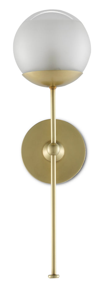 Montview One Light Wall Sconce in Brushed Brass
