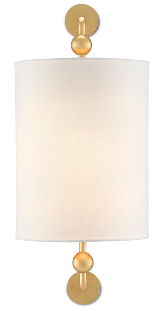 Tavey One Light Wall Sconce in Contemporary Gold Leaf