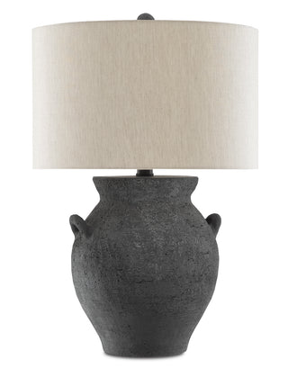 Anza One Light Table Lamp in Black Ash