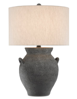 Anza One Light Table Lamp in Black Ash