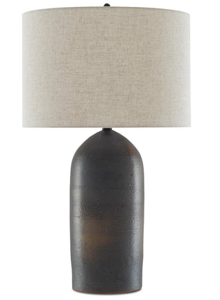Munby One Light Table Lamp in Rust