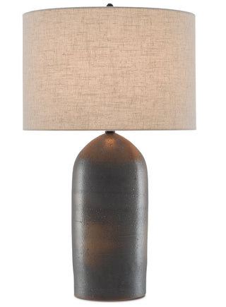 Munby One Light Table Lamp in Rust