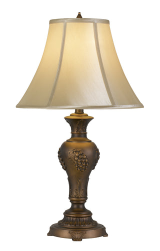 Cavan One Light Table Lamp in Antique Brass