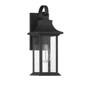 Hancock One Light Wall Sconce in Matte Black