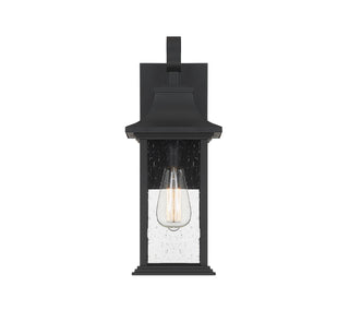 Hancock One Light Wall Sconce in Matte Black