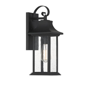 Hancock One Light Wall Sconce in Matte Black