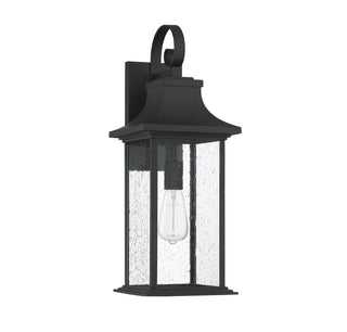 Hancock One Light Wall Sconce in Matte Black