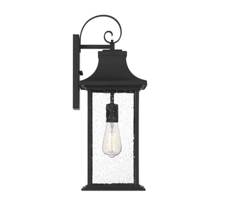 Hancock One Light Wall Sconce in Matte Black