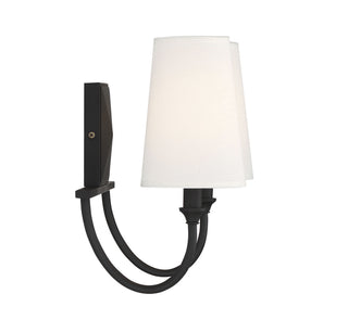 Cameron Two Light Bath Bar in Matte Black