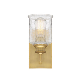 Hampton One Light Bath in Warm Brass