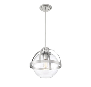 Pendleton One Light Pendant in Satin Nickel