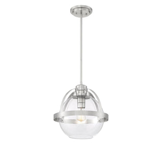 Pendleton One Light Pendant in Satin Nickel