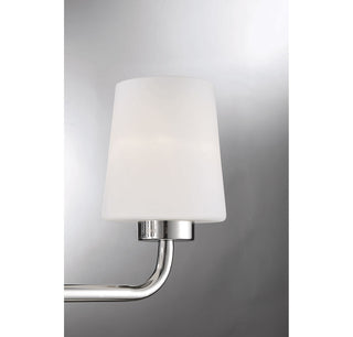 Capra Three Light Bath Bar in Polished Nickel
