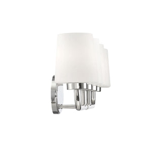 Capra Four Light Bath Bar in Polished Nickel
