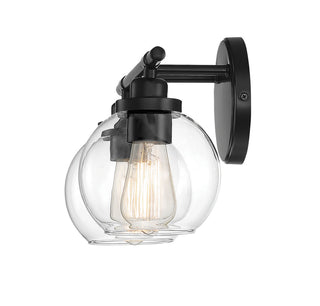 Carson Two Light Bath Bar in Matte Black
