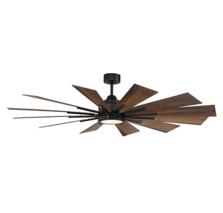 Farmhouse 60" Ceiling Fan in Matte Black